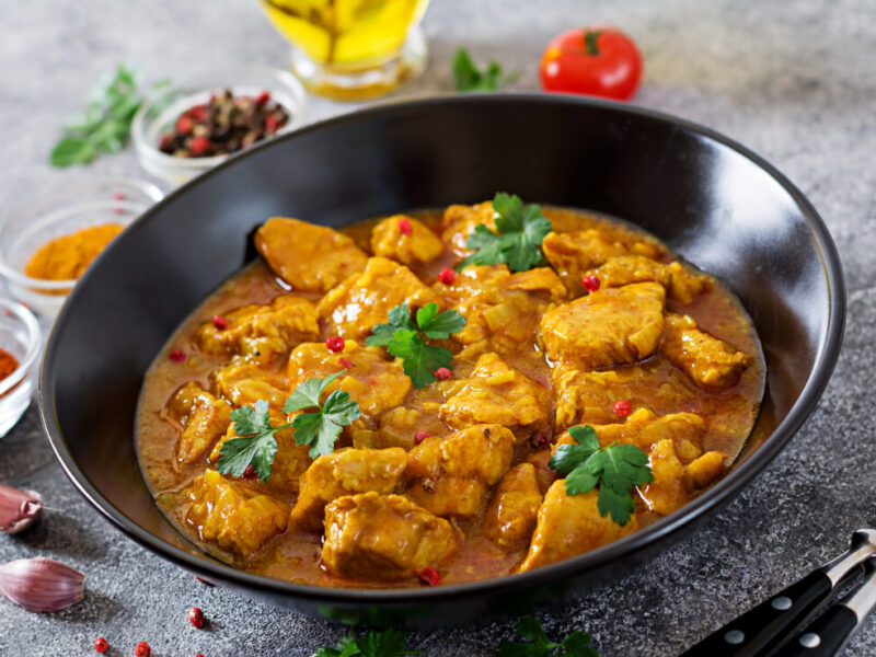 curry poulet